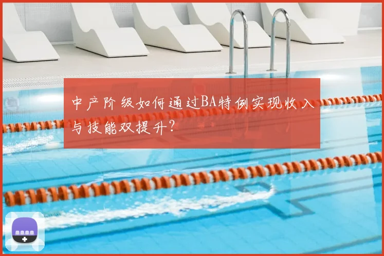 中产阶级如何通过BA特例实现收入与技能双提升？